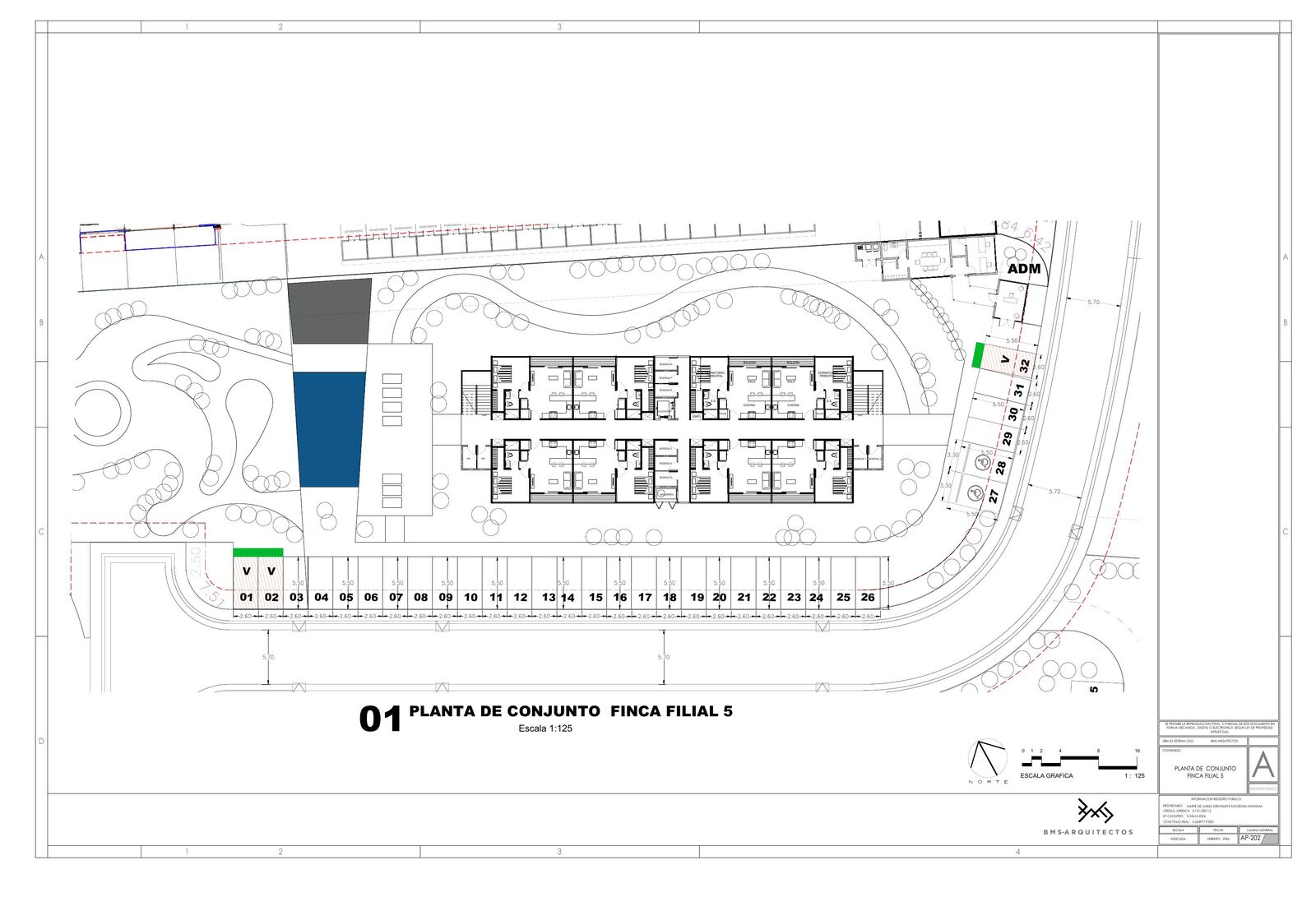 Floor plans and location
